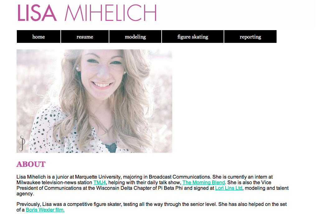 Lisa's website